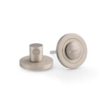 Alexander & Wilks AW Thumbtun & Release Plain On 50X6mm Rose Satin Nickel