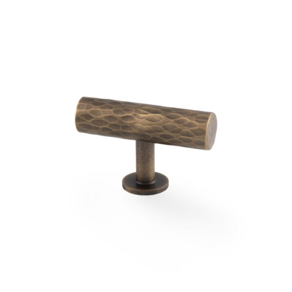 Alexander & Wilks AW Leila Hammered T - Bar Knob