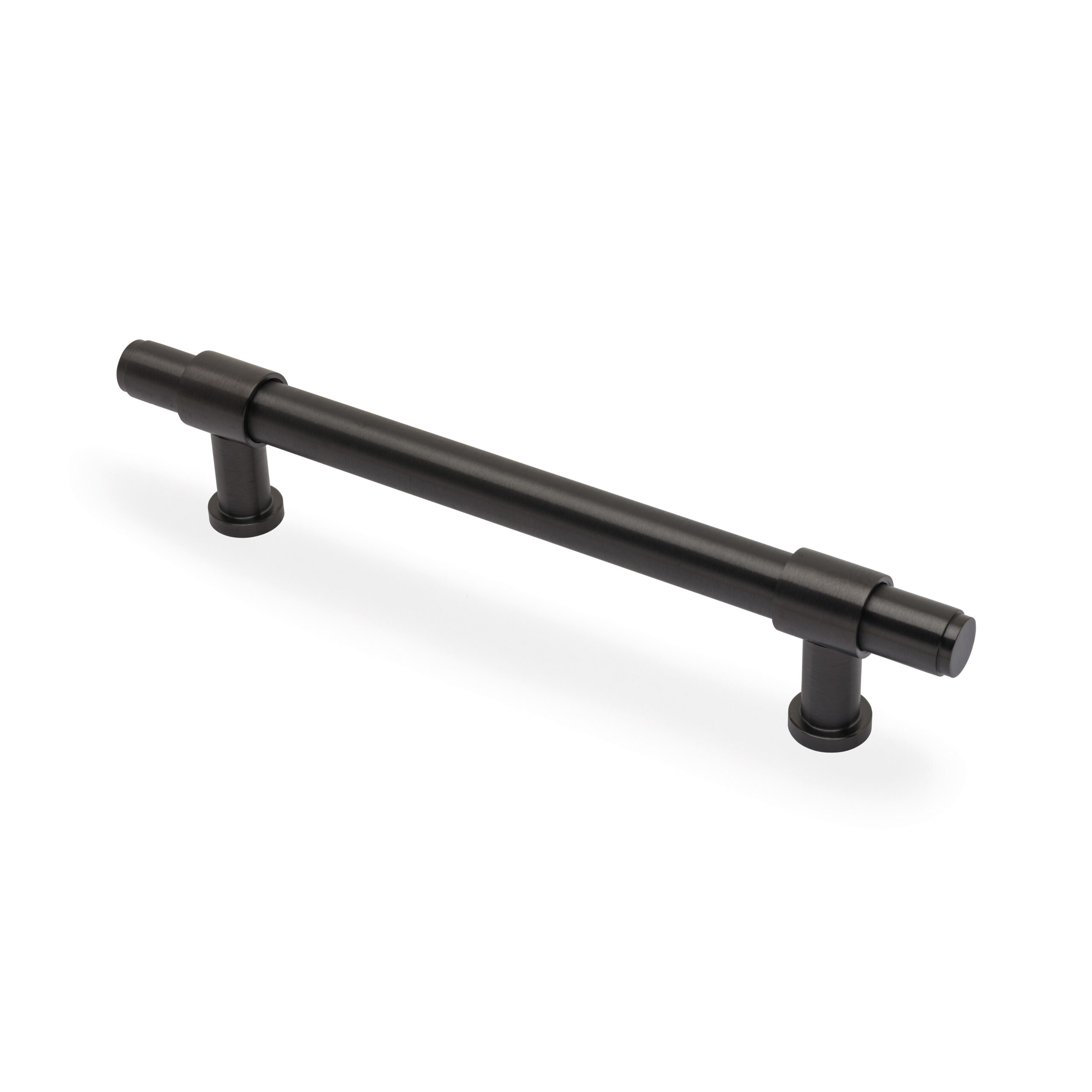 aw839p-160-dbzpvd.jpg Alexander & Wilks Kingston Plain Pull Handle - Dark Bronze PVD - 160mm c/c - Image 1