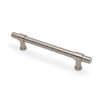 Alexander & Wilks Kingston Plain Pull Handle - Satin Nickel PVD - 160mm c/c