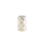 Alexander & Wilks Diamond Cut Cylinder Cabinet Knob - 30mm - Polished Nickel PVD