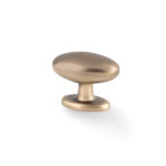 Alexander & Wilks Ashbury Cabinet Knob - Antique Brass - 45mm Dia.