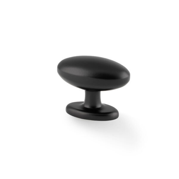 Alexander & Wilks Ashbury Cabinet Knob - Black - 45mm Dia.