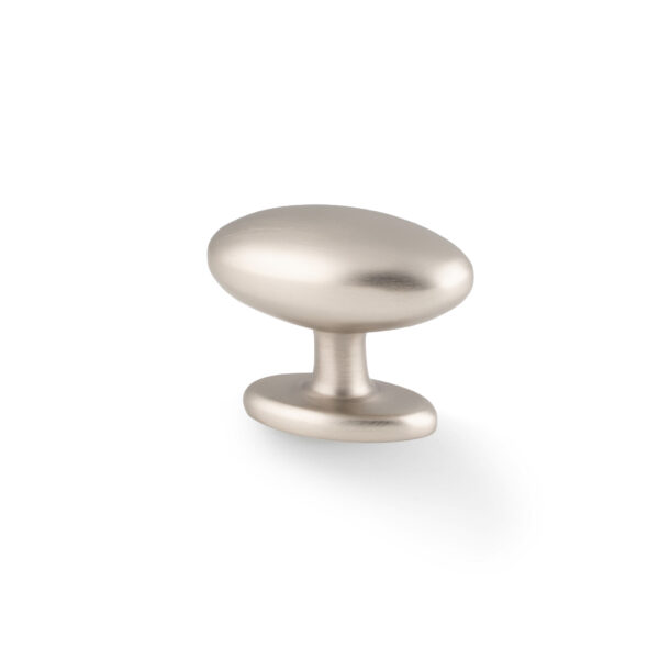 Alexander & Wilks Ashbury Cabinet Knob - Satin Nickel - 45mm Dia.