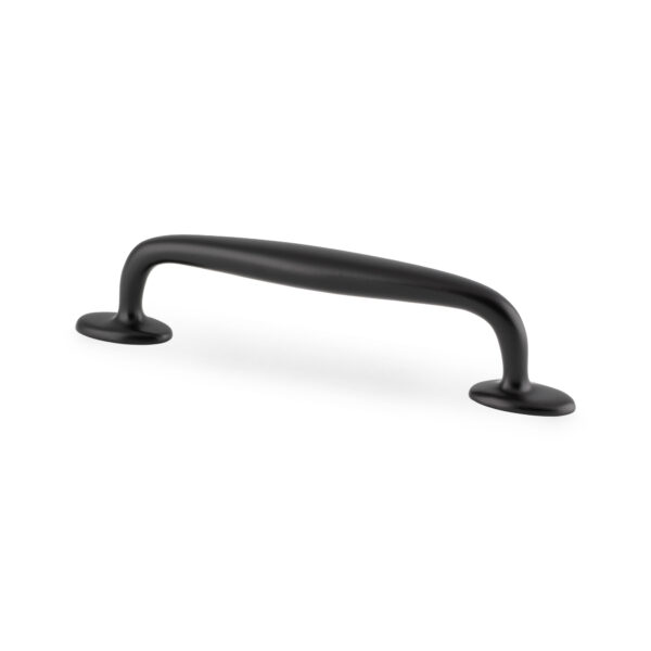 Alexander & Wilks Ashbury Cabinet Pull Handle - Black - 128mm Centres