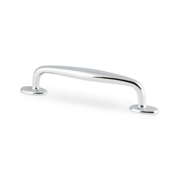 Alexander & Wilks Ashbury Cabinet Pull Handle - Polished Chrome - 128mm Centres