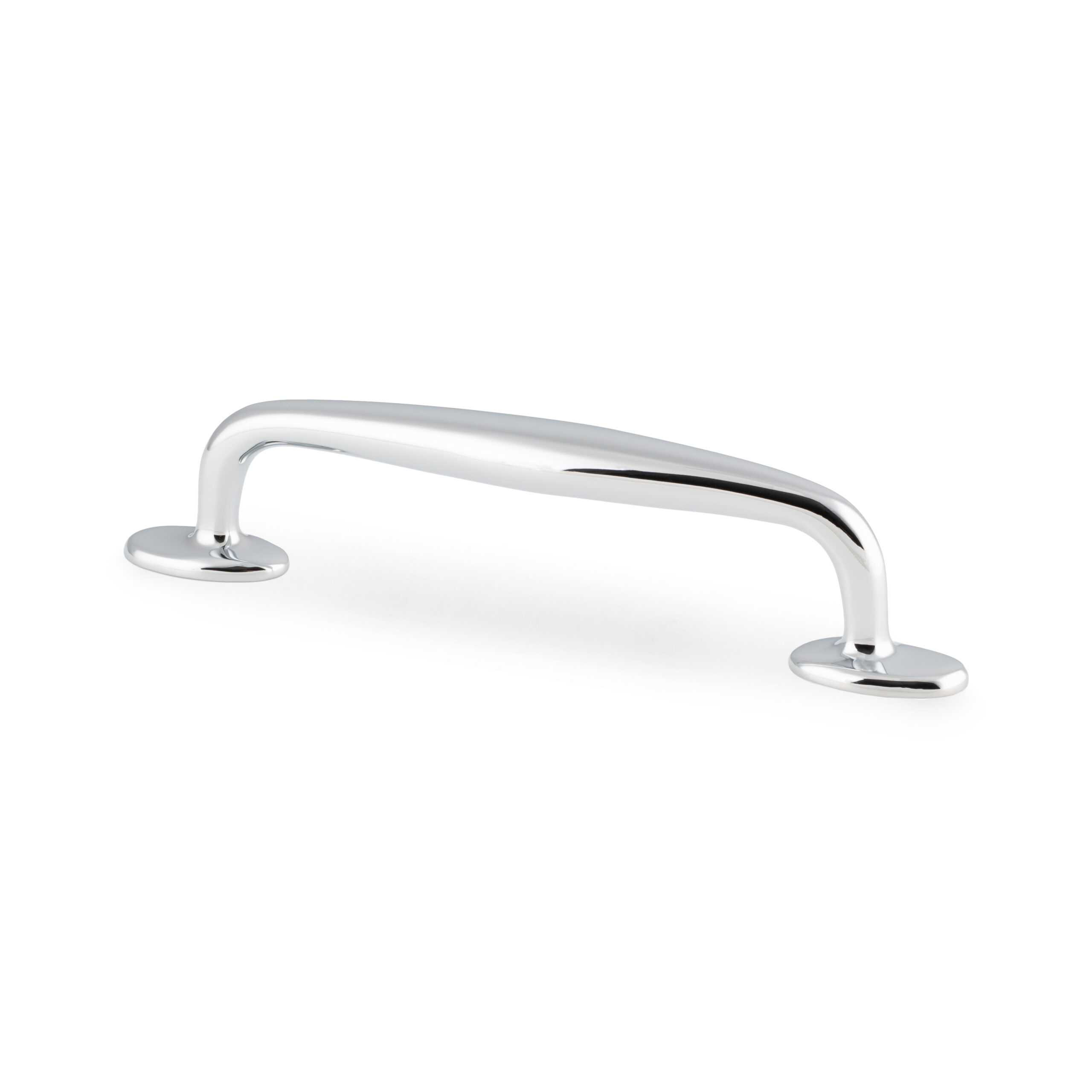 aw861-128-pc.jpg Alexander & Wilks Ashbury Cabinet Pull Handle - Polished Chrome - 128mm Centres - Image 1