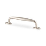 Alexander & Wilks Ashbury Cabinet Pull Handle - Satin Nickel - 128mm Centres