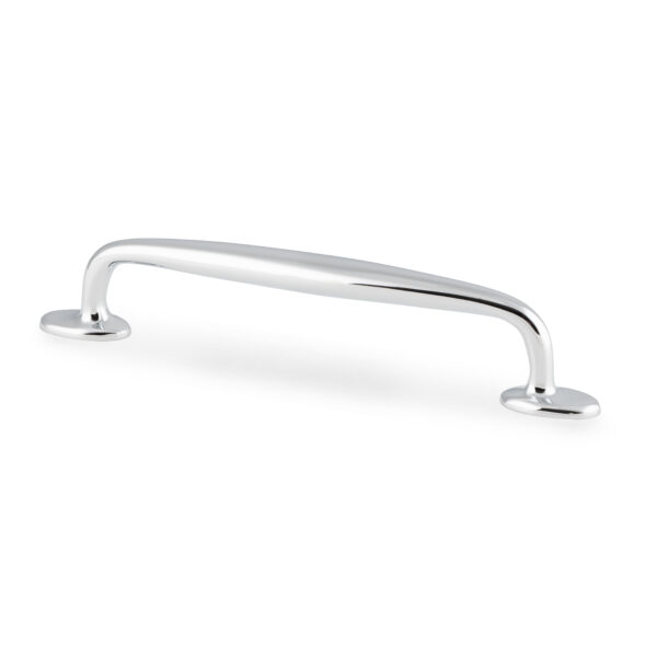 Alexander & Wilks Ashbury Cabinet Pull Handle - Polished Chrome - 160mm Centres