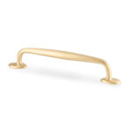 Alexander & Wilks Ashbury Cabinet Pull Handle - Satin Brass - 160mm Centres