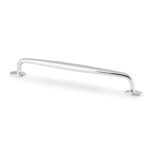 Alexander & Wilks Ashbury Cabinet Pull Handle - Polished Chrome - 224mm Centres