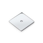 Alexander & Wilks AW Quantock Square Backplate Polished Nickel