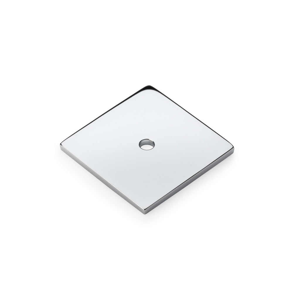 aw893-38-pc_zuajsywjztvrrlrm.jpg Alexander & Wilks AW Quantock Square Backplate Polished Nickel - Image 1
