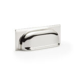 Alexander & Wilks AW Quantock Cup Pull Handle 96mm c/c Polished Nickel