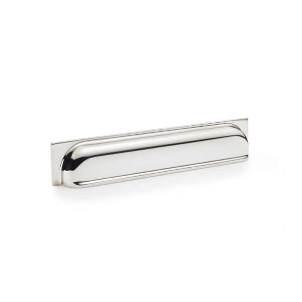 Alexander & Wilks AW Quantock Cup Pull Handle 203mm c/c Polished Nickel