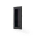 Alexander & Wilks Rectangular Flush Pull - 100X45mm - Black