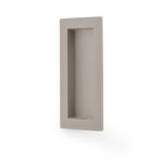 Alexander & Wilks Rectangular Flush Pull - 100X45mm - Satin Nickel