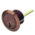 Zoo Hardware V10 Euro Cylinder - 10mm - Satin Brass