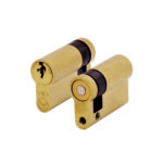 Zoo Hardware V10 Euro Cylinder - 42mm - Satin Brass