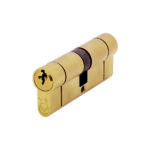 Zoo Hardware V5 Euro Double Cylinder - 70mm (35/35) - Satin Brass