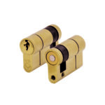 Zoo Hardware V5 Euro Cylinder - 45mm - Satin Brass