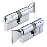 Zoo Hardware V5 Euro Cylinder & Turn - 80mm (40/40) - Polished Chrome