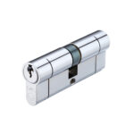 Zoo Hardware V5 Euro Double Cylinder - 80mm (40/40) - Polished Chrome