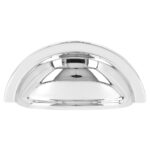 Carlisle Brass Oxford Cup Pull 76mm C/C - Polished Chrome