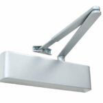 Atlantic Premium Grade Door Closer -max 110kg,DDA,Adj,Slimline - Silver