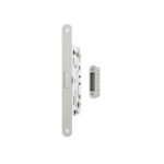 Atlantic AGB Polaris 2XT Magnetic Bathroom Lock 50mm backset with strike plates for ALU doors - White
