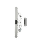 Atlantic AGB Revolution XT Magnetic Euro Profile Sashlock 60mm backset with strike plates for ALU doors - Satin Chrome