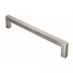 Atlantic Mitred Pull Handle [Bolt Through] 300mm x 19mm - Satin Stainless Steel