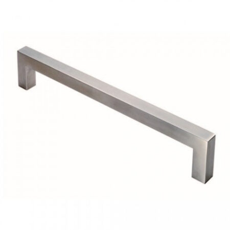 Atlantic Mitred Pull Handle [Bolt Through] 300mm x 19mm - Satin Stainless Steel
