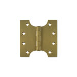 Atlantic (Solid Brass) Parliament Hinges 4" x 2" x 4mm - Satin Brass