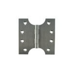 Atlantic (Solid Brass) Parliament Hinges 4" x 2" x 4mm - Satin Chrome