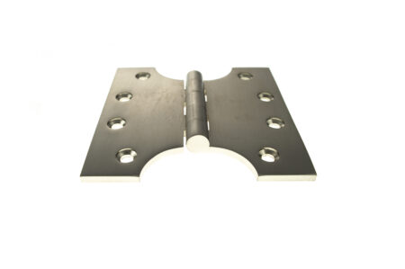 Atlantic (Solid Brass) Parliament Hinges 4" x 2" x 4mm - Satin Nickel - Image 2