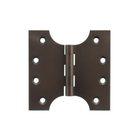 Atlantic (Solid Brass) Parliament Hinges 4" x 2" x 4mm - Urban Dark Bronze