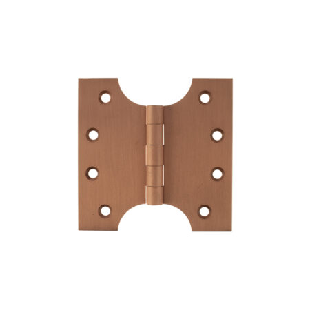 Atlantic (Solid Brass) Parliament Hinges 4" x 2" x 4mm - Urban Satin Copper