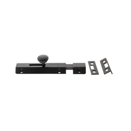 Atlantic Solid Brass Surface Door Bolt 4" - Urban Dark Bronze - Image 2