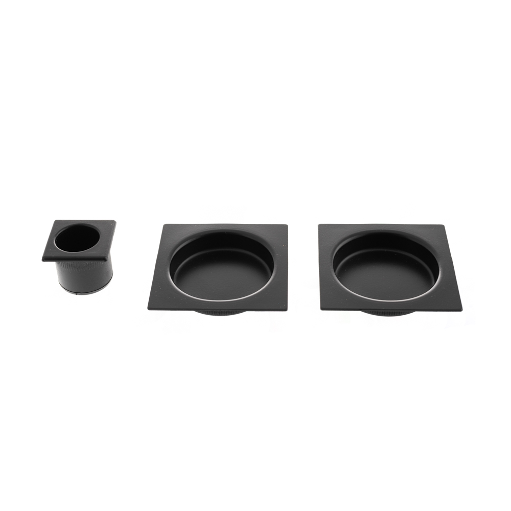B019301093_AGB-SLIDING-DOOR-FLUSH-PULL-SQUARE_MATT-BLACK_HR.jpg Atlantic AGB Sliding Door Flush Pull Square - Matt Black - Image 1