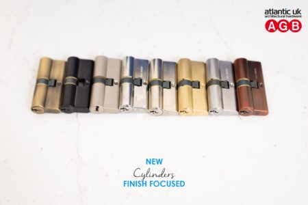 Atlantic AGB Euro Profile 5 Pin Double Cylinder Keyed Alike 30-30mm (60mm) - Satin Brass - Image 2