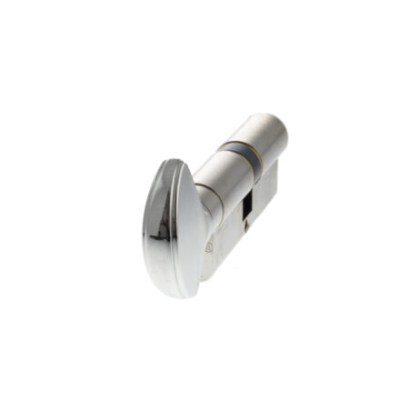 Atlantic AGB Euro Profile 5 Pin Cylinder Key to Turn 35-35mm (70mm) - Polished Chrome - Image 2