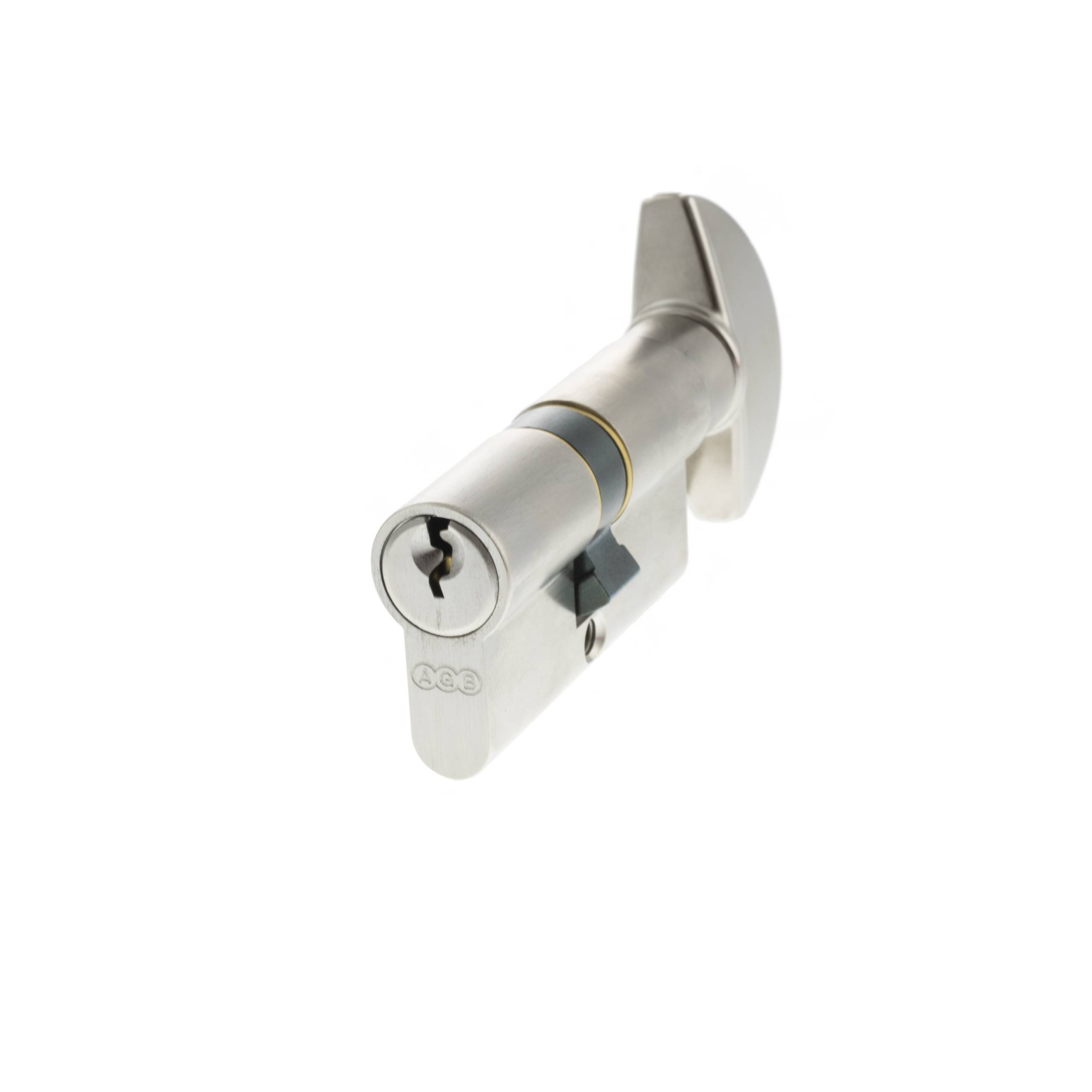 C620322525_AGB-EURO-CYLINDER-5-PIN-KEY-TURN-60MM_SATIN-CHROME_1_HR-scaled-1.jpg Atlantic AGB Euro Profile 5 Pin Cylinder Key to Turn 30-30mm (60mm) Keyed Alike - Satin Chrome - Image 1