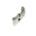 Atlantic AGB Euro Profile 5 Pin Cylinder Key to Turn 35-35mm (70mm) Keyed Alike - Satin Chrome
