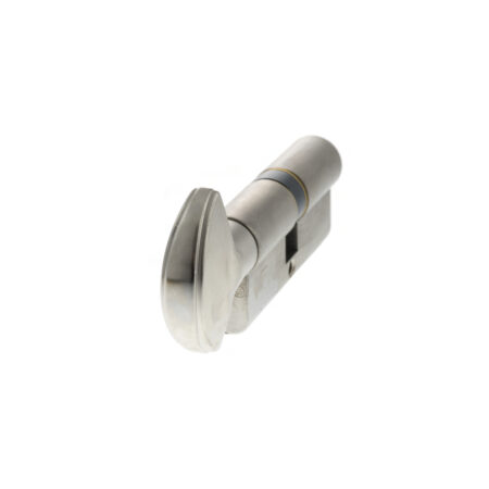 Atlantic AGB Euro Profile 5 Pin Cylinder Key to Turn 35-35mm (70mm) - Satin Chrome - Image 2