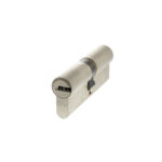 Atlantic AGB Euro Profile 15 Pin Double Cylinder 40-40mm (80mm) - Satin Nickel