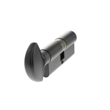 Atlantic AGB Euro Profile 15 Pin Cylinder Key to Turn 35-35mm (70mm) - Matt Black - Image 2