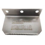 Atlantic CleanTouch Door Foot Pull - Satin Chrome