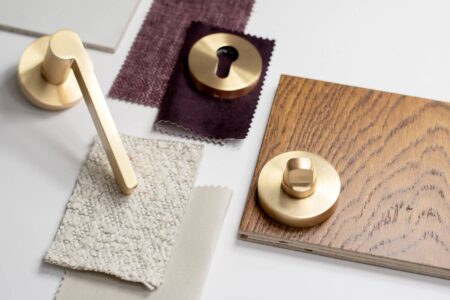 Atlantic Senza Pari WC Turn and Release on Minimal Square Rose - Satin Brass - Image 3