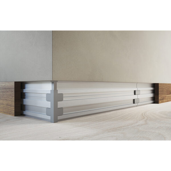 Ermetika Absolute Rush Flush Skirting Aluminium Profile